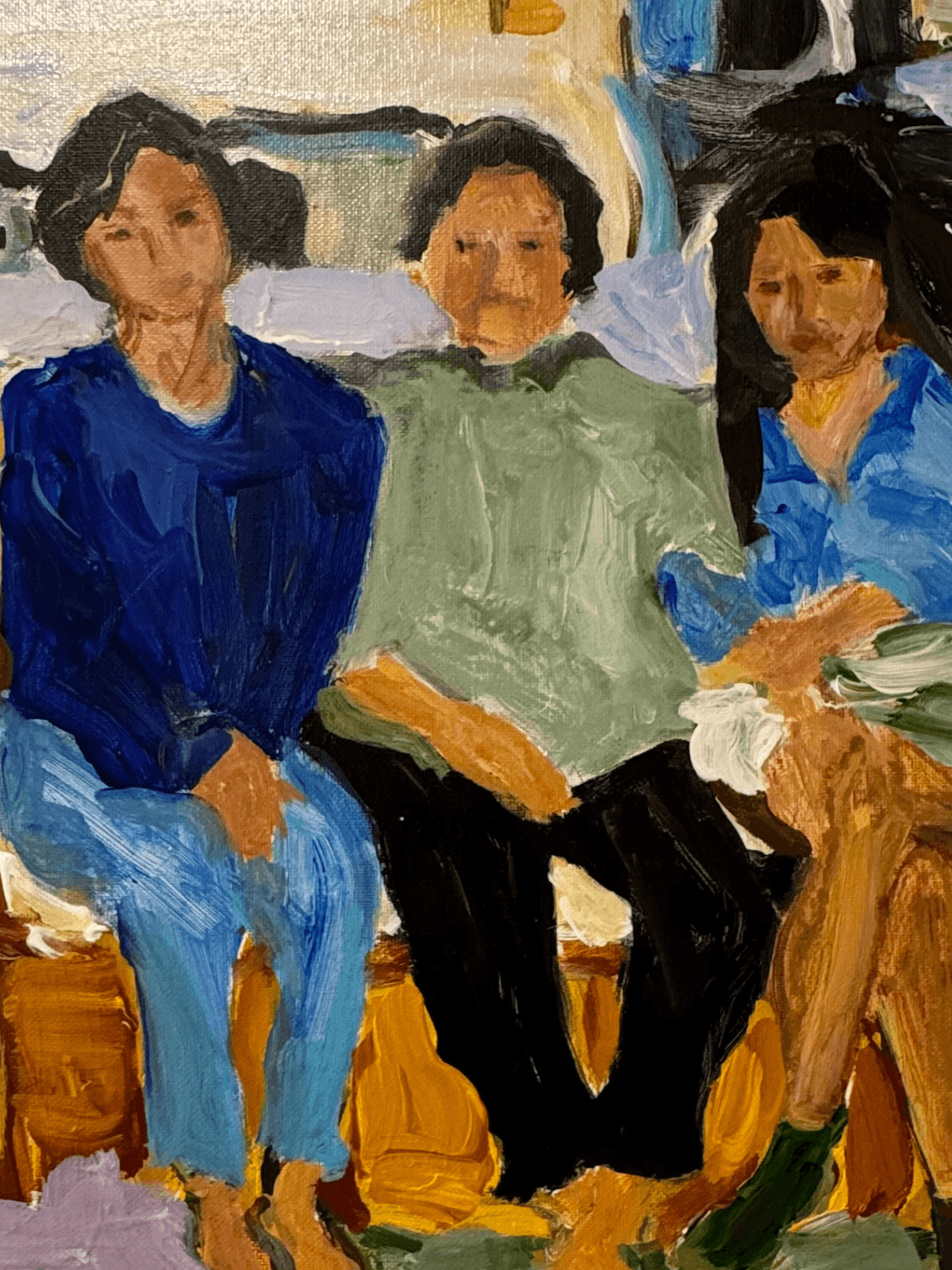 The Matriarch by Matilda - Mixed media - The GOLDEN State Exhibition at The 7 Space